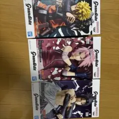 NARUTO Grandista フィギュア 3種セット