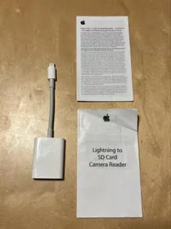 Apple純正 Lightning to SD Camera Reader