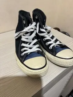 CONVERSE ×cher ハイカット ネイビー