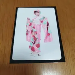 松本かれん トレカ 振袖 おまけ付 FRUITS ZIPPER ふるっぱー