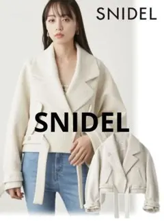 SNIDEL スナイデル Sustainable ショートブルゾン - メルカリ