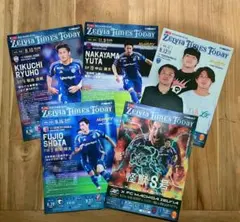 【人気】Jリーグ FC町田ゼルビア プログラム 5冊セット キュン祭り 怪獣8号
