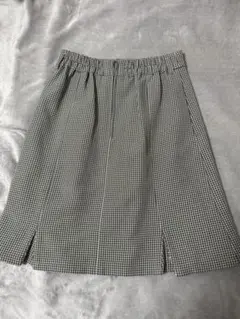 ギンガムチェック プリーツスカート