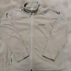 mont-bell Kid's 120 フリースジャケット ベージュ