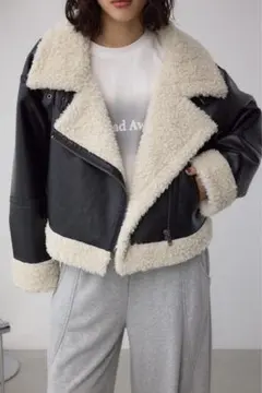 フェイクレザー/フェイクムートンジャケット