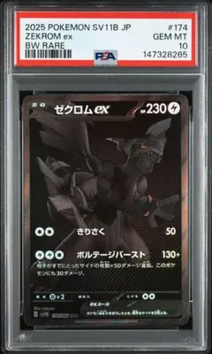 2026年最新】ゼクロムEX psa10の人気アイテム - メルカリ