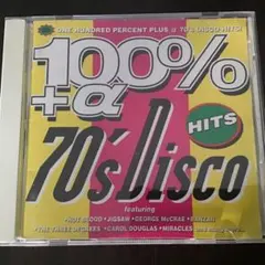 100%+α～70'sディスコ・ヒッツ　中古品CD 20曲入り