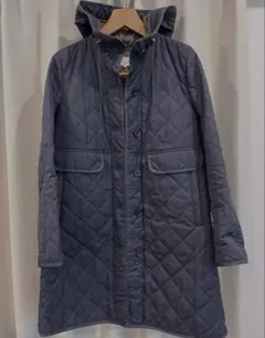 ネイビー キルティングジャケット