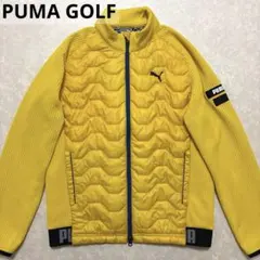 プーマゴルフ★撥水（部分）★ストレッチ★ニットジャケット【メンズ サイズM】