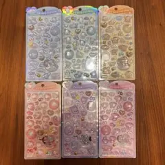 うるちゅるPOPシール サンリオ　6枚セット　正規品