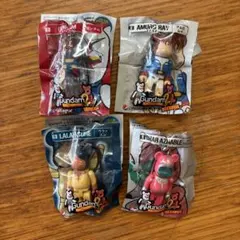 ガンダム　ベアブリック　4種