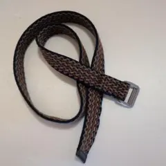 メンズの布製伸縮ベルト