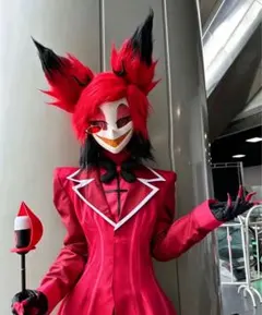 ハズビンホテル　アラスター　コスプレ　衣装　マスク　セット