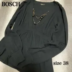 BOSCH★ボッシュ★M★38★黒★カットソー★ニット★長袖
