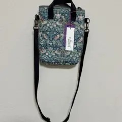 新品未使用　リバティプリント　ショルダーバッグ　ポシェット　スマホショルダー
