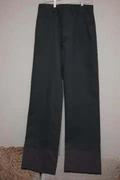 ZARA スラックス ステファノ・ピラーティ コラボ コンビネーションヘムパンツ