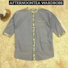 AFTERNOONTEA WARDROBE リバティプリント シャツ　Mのサムネイル