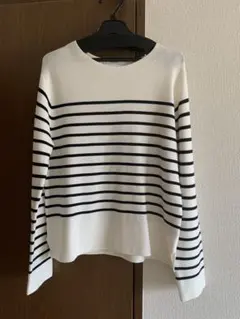 OPAQUE.CLIP ボーダーニット 長袖