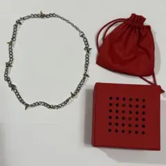 DIESEL ネックレス ゴールドスタッズ