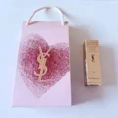 YSL Beaute ハート型ショップ袋 ピンク ショッパー、リップケース（箱）