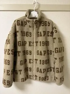 GAP フリースジャケット M ベージュ
