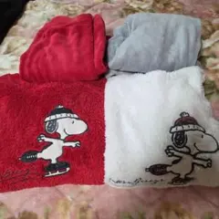 GU✧もこもこスヌーピールームウェア2枚セット