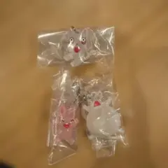 ノンタン めじるしアクセサリー2 キーホルダー3個セット