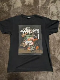 STUSSY ステューシー ワールドツアー フラワーアート プリント Tシャツのサムネイル