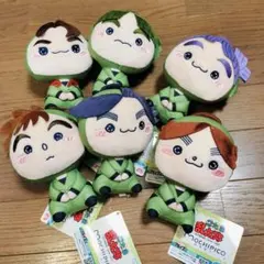 劇場版 忍たま乱太郎 もちぴこ ぬいぐるみ 第九弾 第十弾 全6種 コンプリート