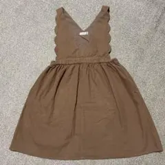 branshes ジャンバースカート 140 ブラウン