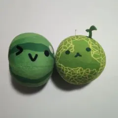 スイカゲーム　ぬいぐるみ　マスコット
