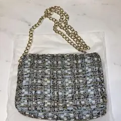 ZARA チェーンショルダー バッグ