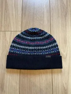 L.L.Bean ニット帽 ボーダーのサムネイル