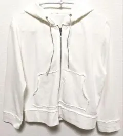 ss49 LOWRYS FARM　白　パーカーのサムネイル