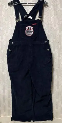 Mickey & Co. ダークブルーオーバーオール ミッキーマウス