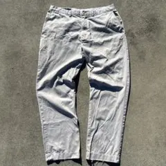 00s Ralph Lauren ライトグレー ポロチノ　w38