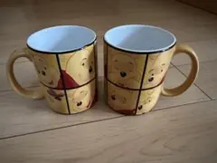 プーさんマグカップ２個セット