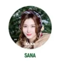 JYP pop up store 缶バッジ　サナ