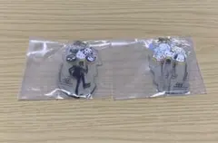 伊藤潤二×サンリオキャラクターズアクリルチャーム　黒服の美少年　白服の美少年