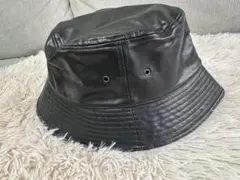 niko and... レザーバケットハット