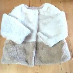 branshes フェイクファーコート 100