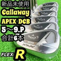 新品未使用 キャロウェイ APEX DCB 21 6本 Diamana55 R