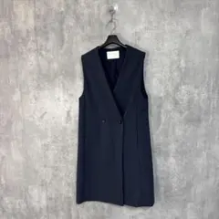 Ballsey ニットジョーゼット ロングジレ 36のサムネイル