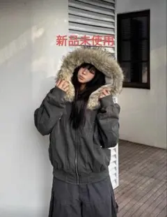 ファーダウンジャケット