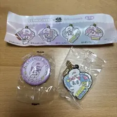 くら寿司　ESTHER Bunny 缶バッジ&ラバーマスコットセット