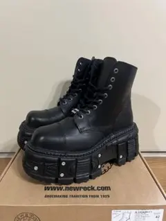 NEW ROCK 厚底スニーカー 42インチ 2025年最新】new rock 42の人気アイテム - メルカリ