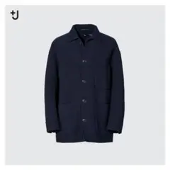 UNIQLO+J ジル・サンダーウールブレンドオーバーサイズシャツジャケット S