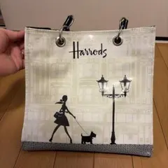 Harrods トートバッグ 女性と犬のデザインのサムネイル