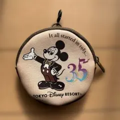 東京ディズニーリゾート 35周年 コインケース