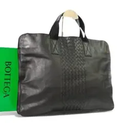 【極美品】ボッテガヴェネタ　トートバッグ　イントレチャート　トートバッグ　レザー